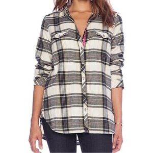 C&C California Plaid Shirt.  Size Large.  GUC.